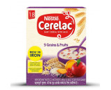 Nestle Cerelac 5 Grains & Fruits